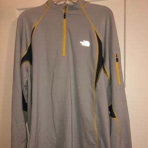 North face half zip up